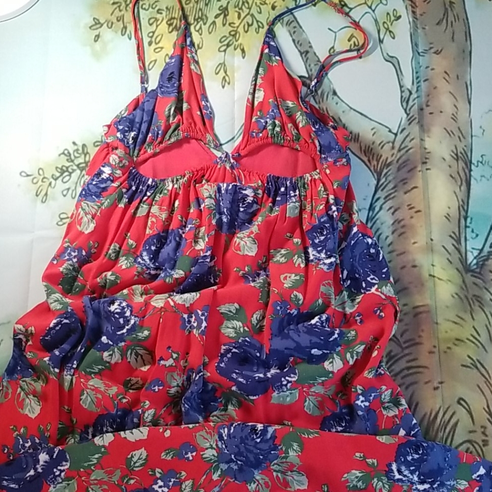 Long floral Dress